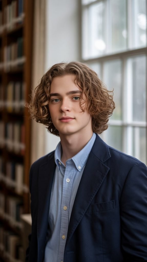 Long Wavy Ivy League