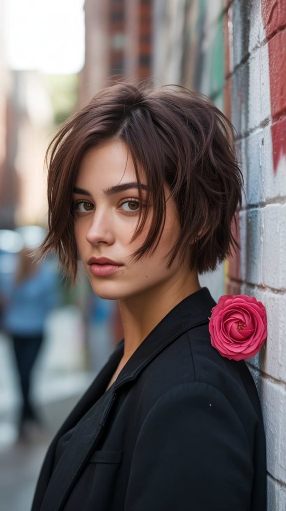 Textured Choppy Micro Bob