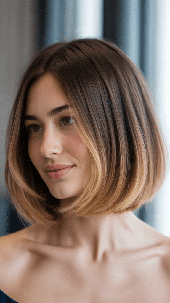 Bob with Subtle Ombre