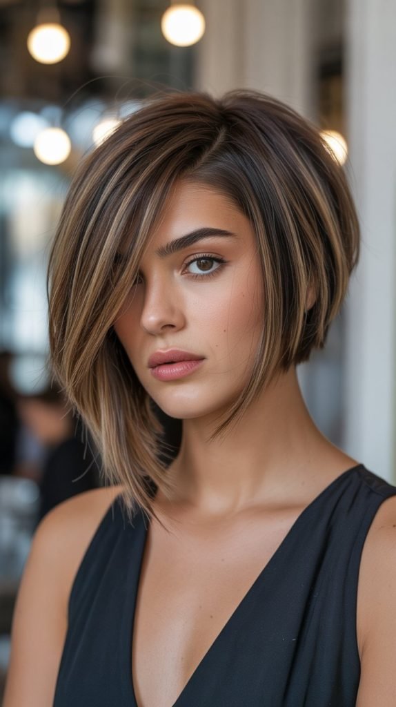  Asymmetrical Layered Bob