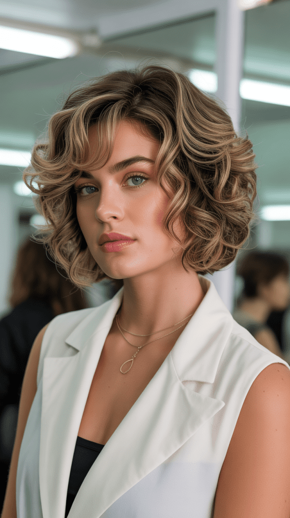 Layered French Bob for Enhanced Movement