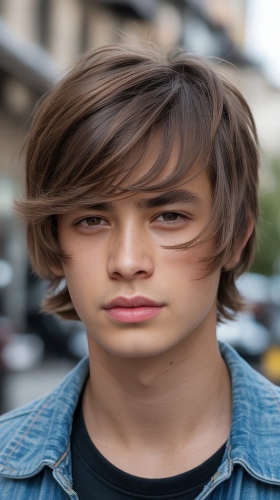 Layered Shag with Face-Framing Pieces