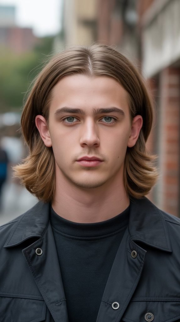  Tapered Long Hair Style