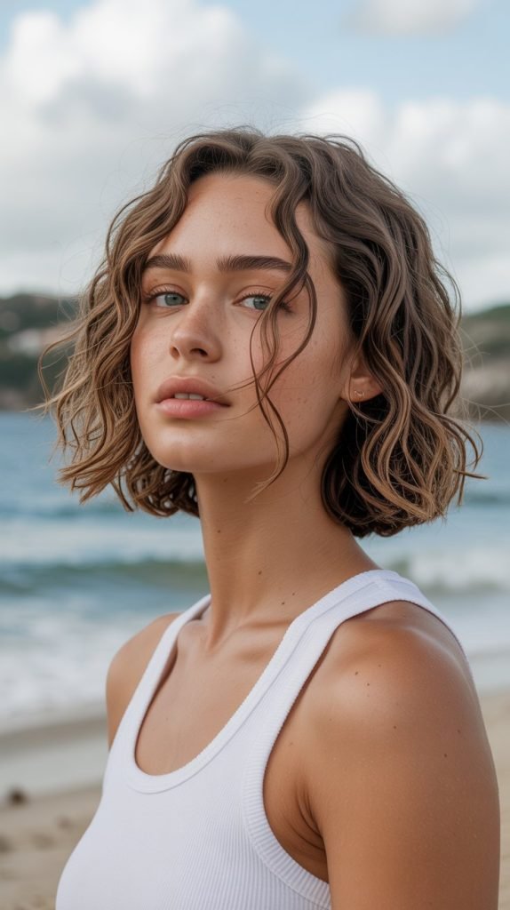  Tousled Wavy Bob