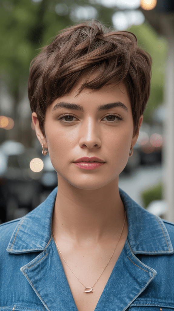 French New Wave Tousled Pixie