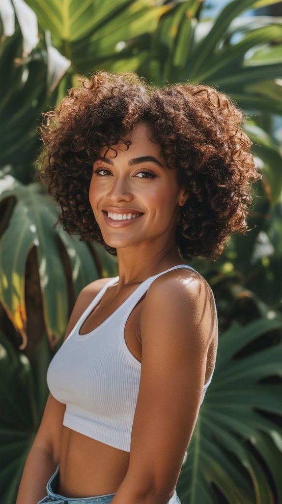 Wash and Go with Diffused Curls