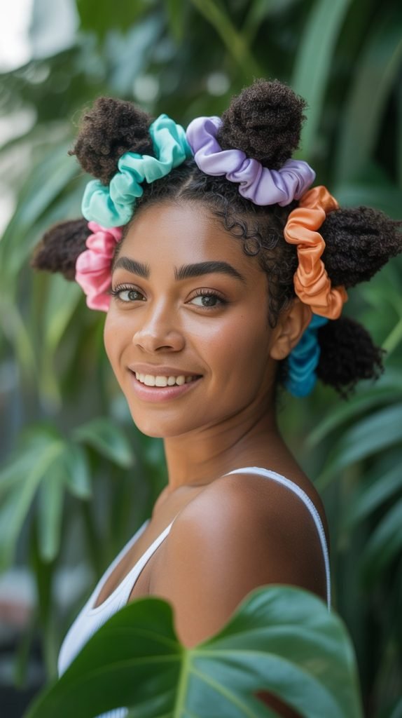 Afro Puff Variations