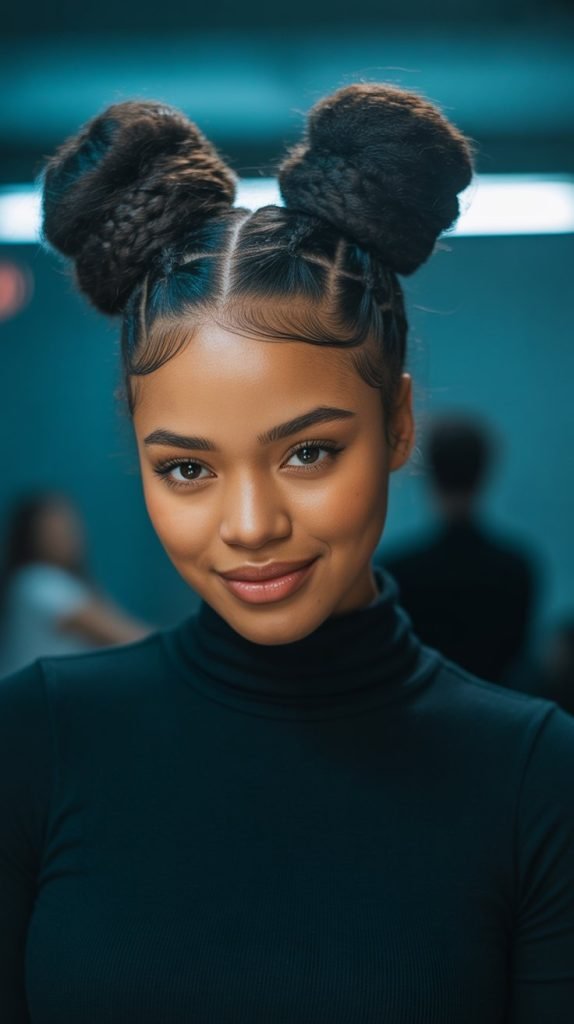 Space Buns and Top Knots