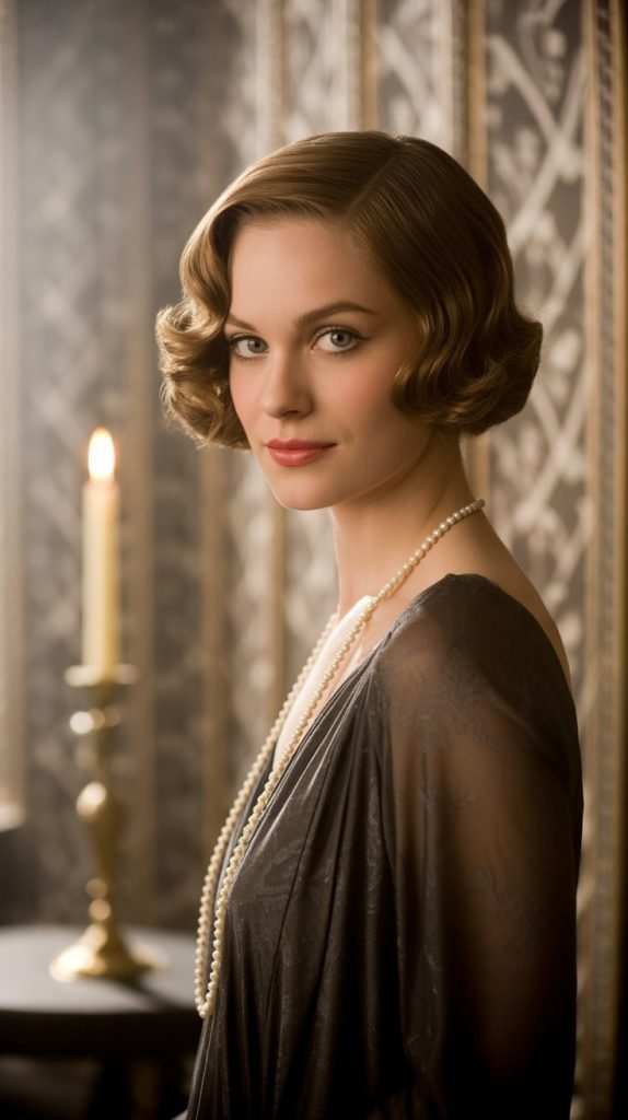 Retro-Inspired Ear-Length Bob