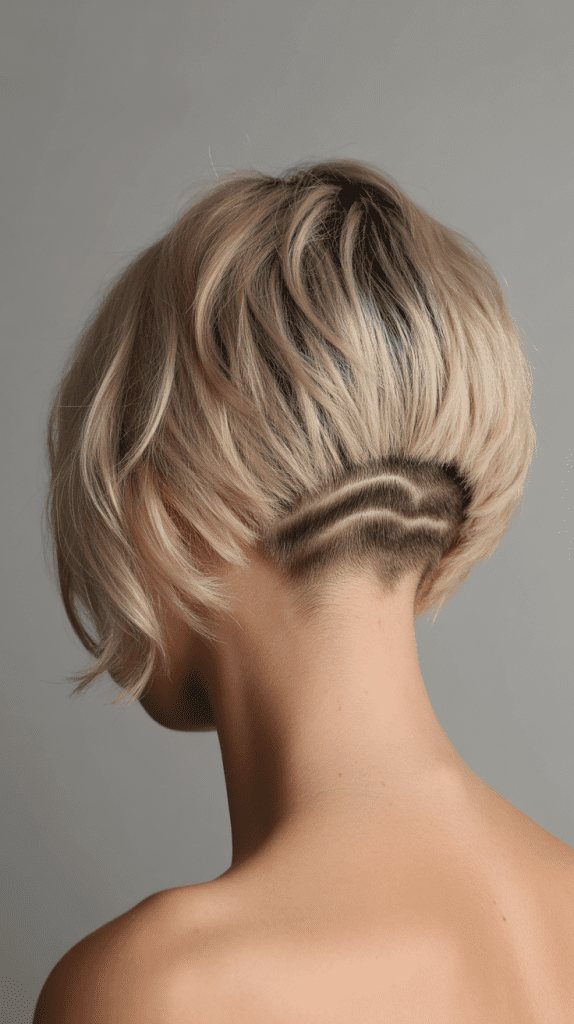 French Bob with Subtle Undercut