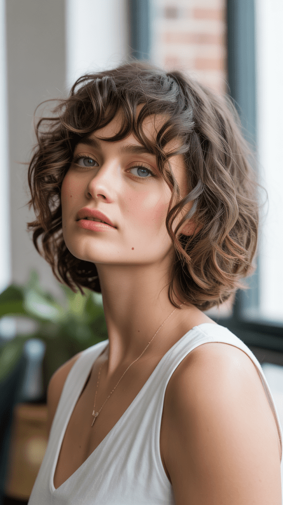 Tousled French Bob Style