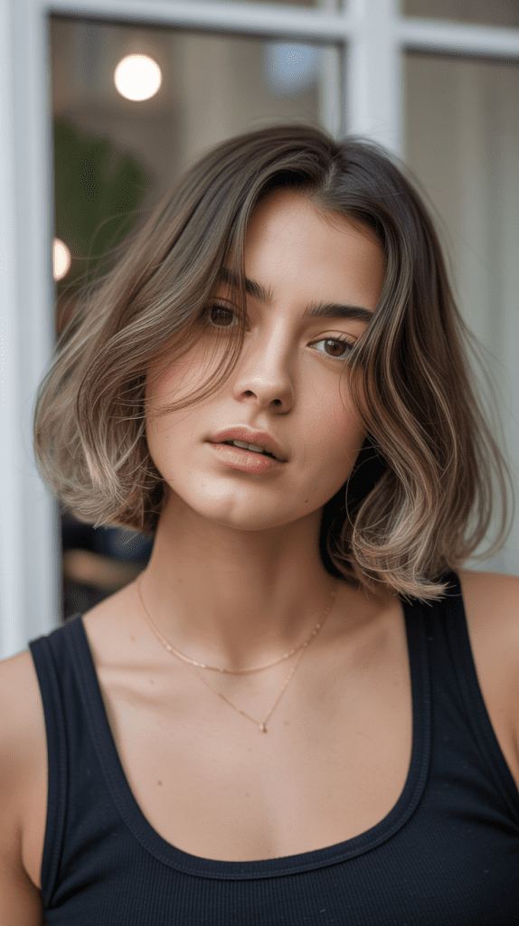 French Bob with Babylights