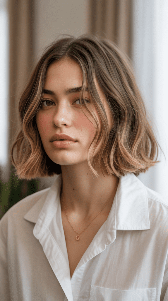 The French Bob with Subtle Highlights