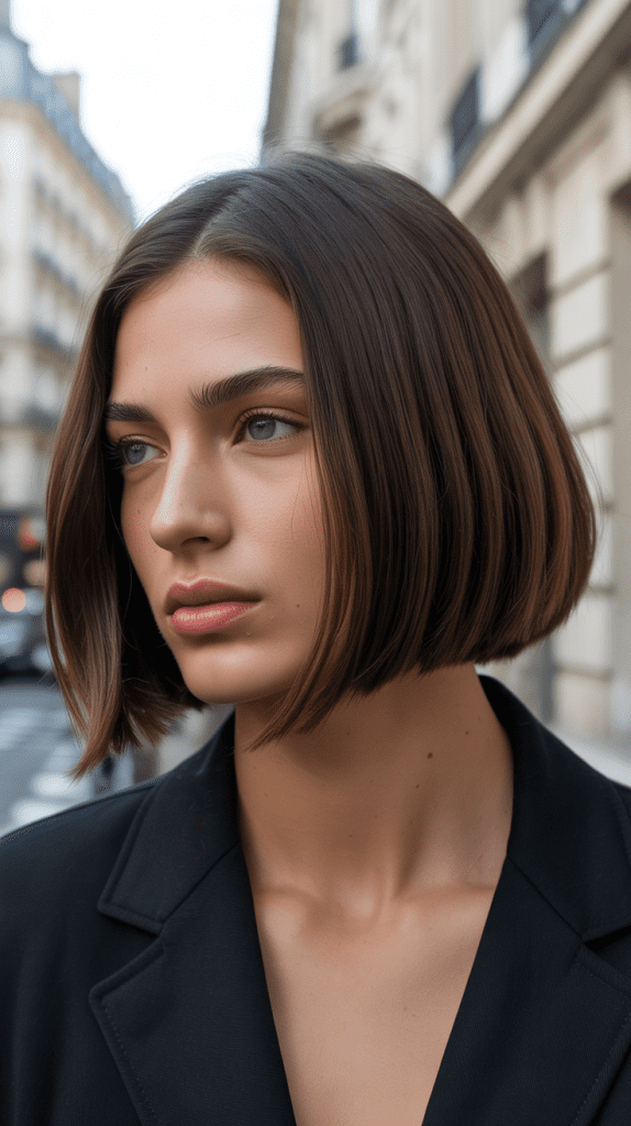 The Classic Chin-Length French Bob
