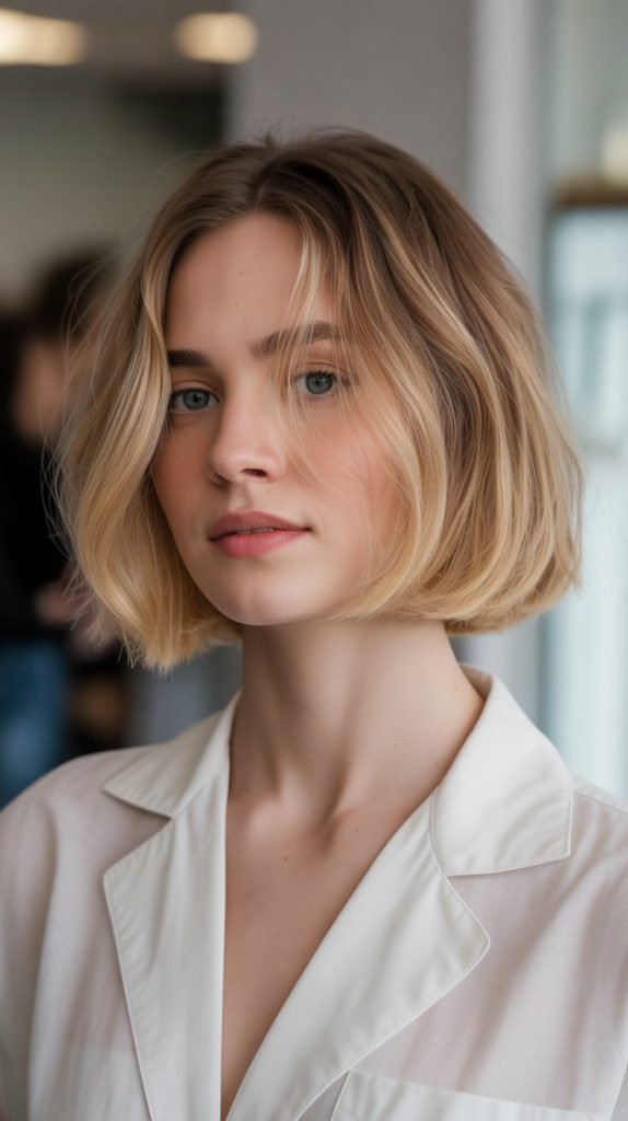 French Bob with Soft Graduation