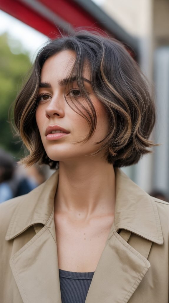 15. Shaggy Bob for Square Faces