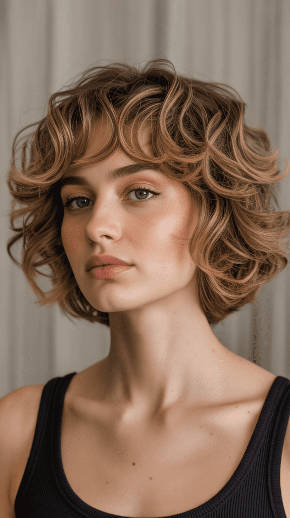 Textured French Bob with Soft Edges
