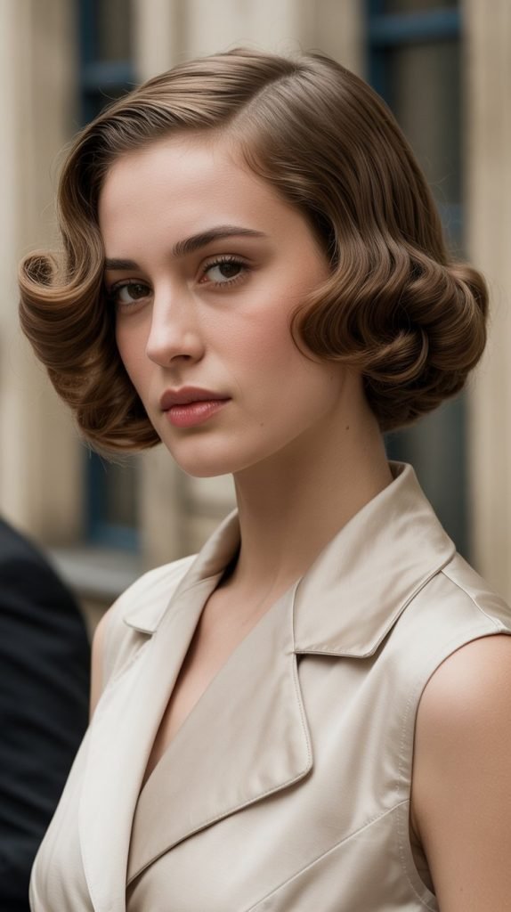 Vintage-Inspired French Bob