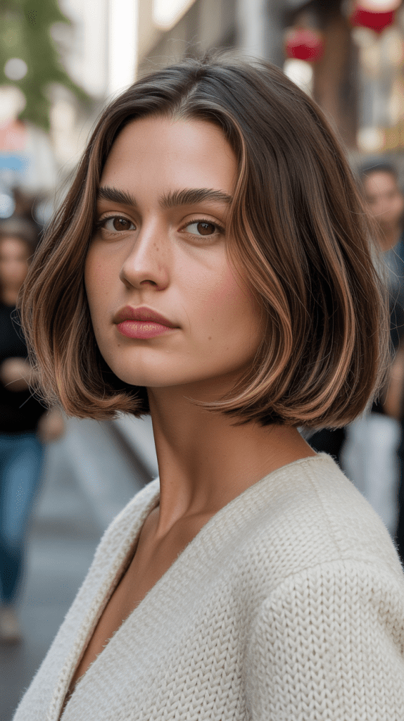 French Bob with Face-Framing Layers