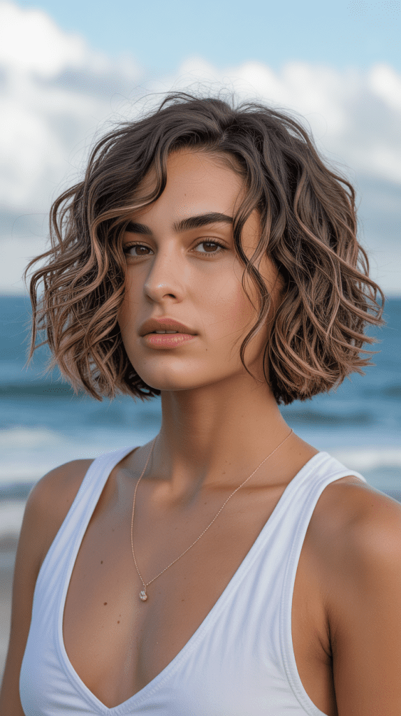 Classic Tousled Beach Waves