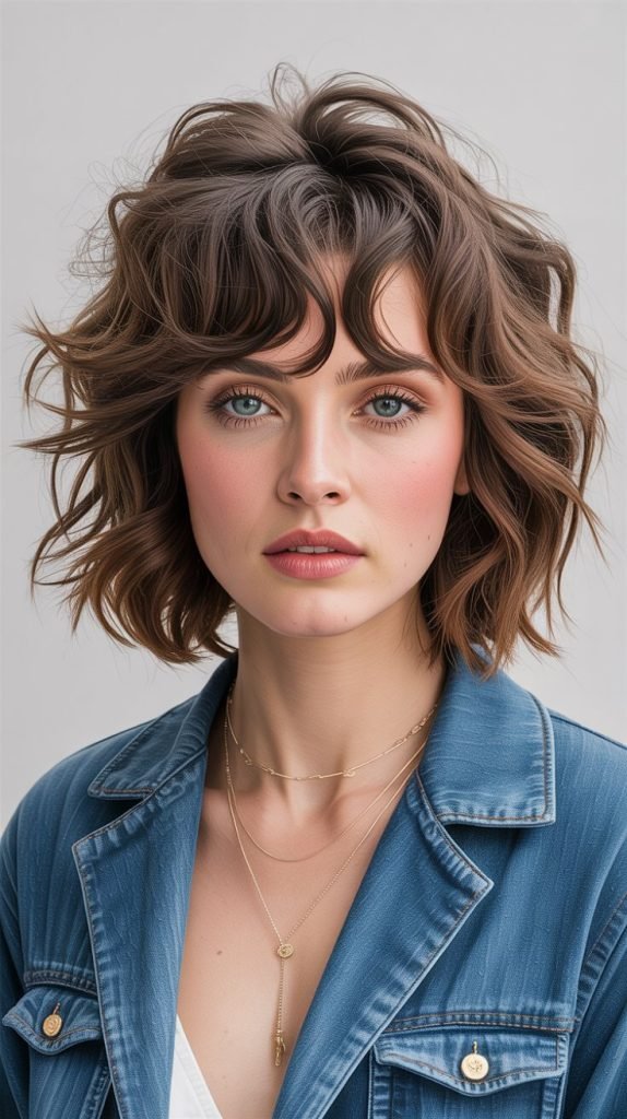 Textured Fringe with Loose Coils