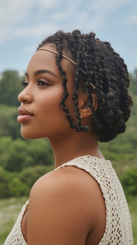 Twisted Headband Style