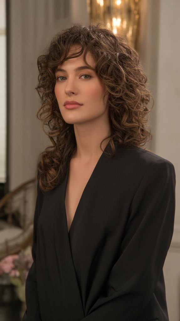 Sophisticated Curly Layers