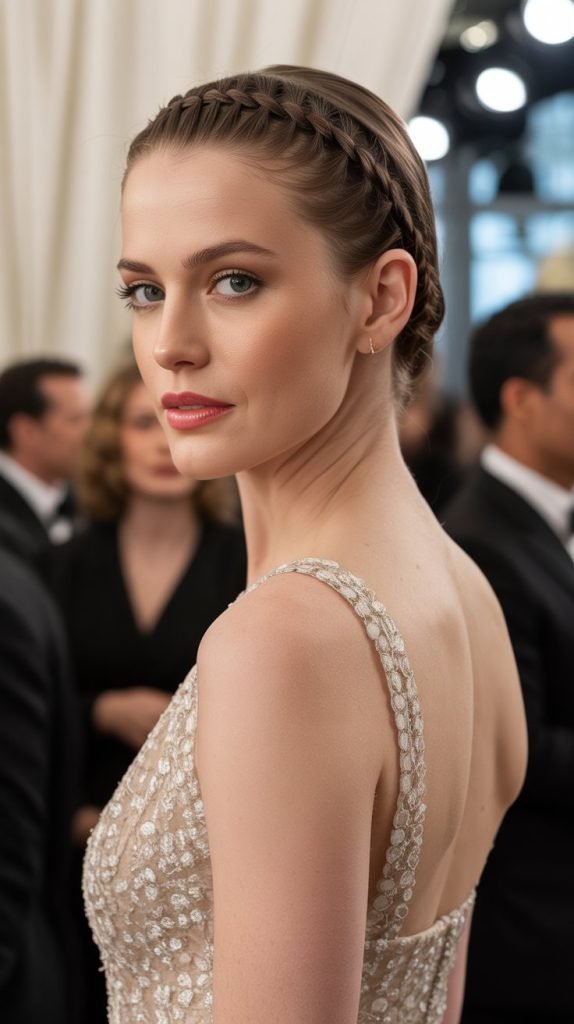 Formal French Braid Bob