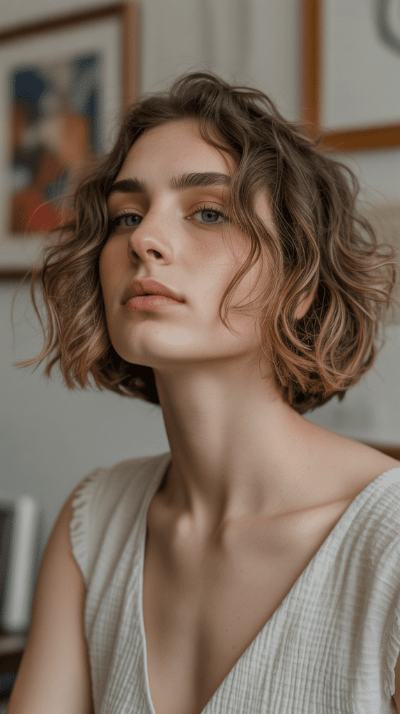  Bohemian Textured Bob