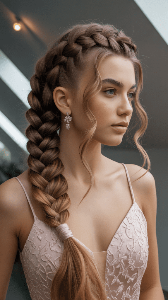 Elaborate Side Dutch Braid