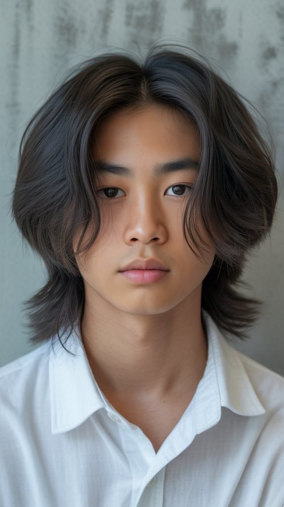 Long Hair with Customized Personal Style