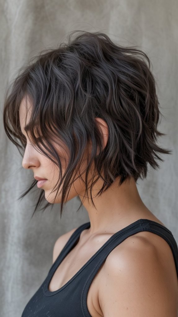 Shaggy Bob Back Details