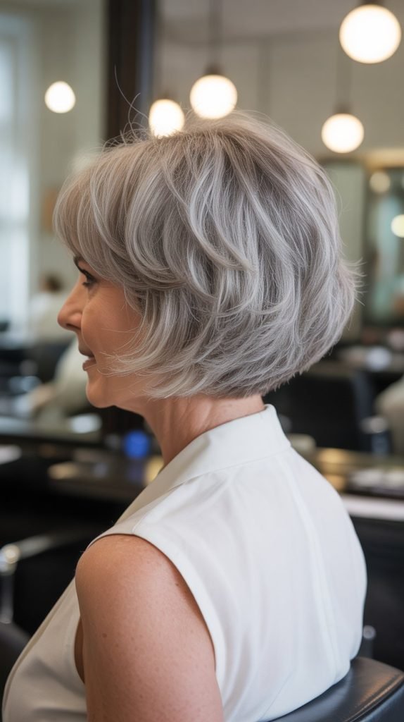 Customized Bob Tailored to Individual Features