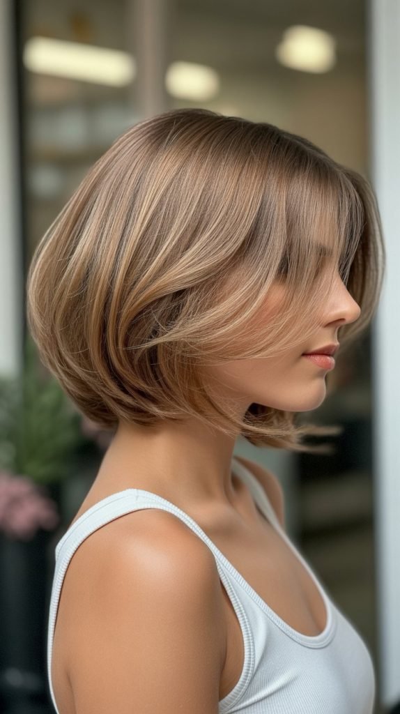 22. Romantic Layer Bob