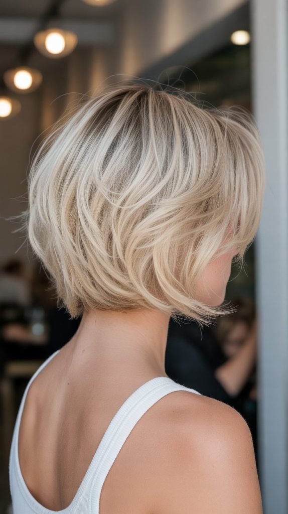 . Wispy Layer Bob