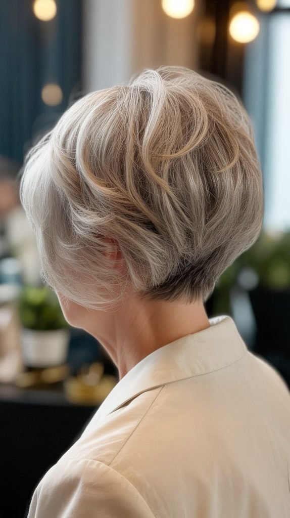 Inverted Bob with Dramatic Angle