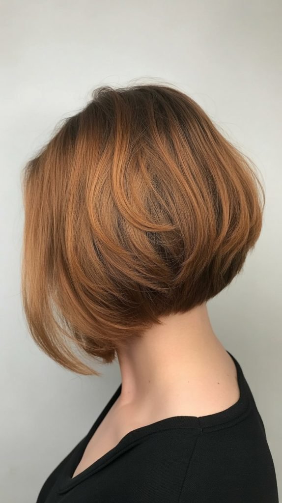 . Layered Bob with Undercut