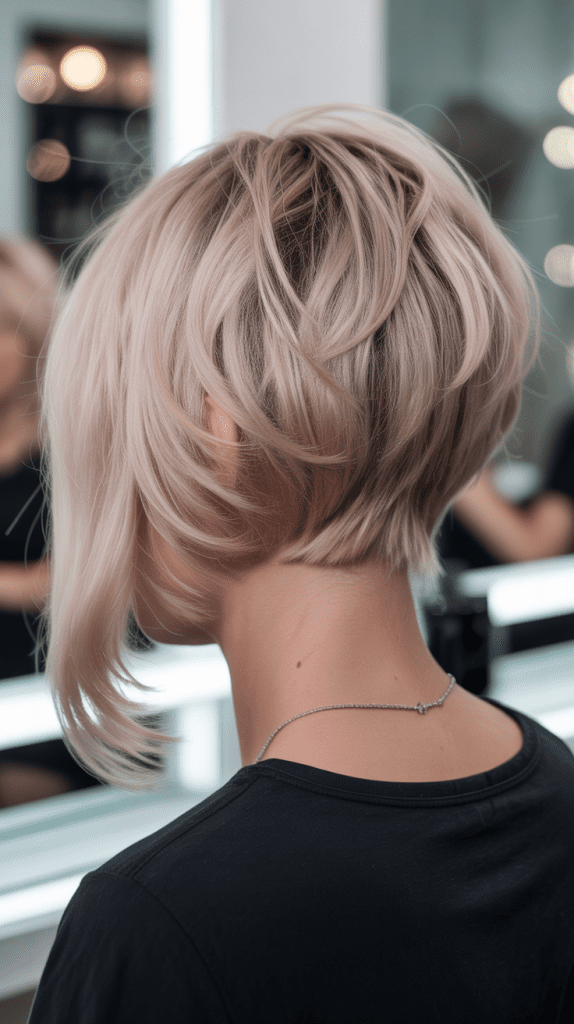 Creative Inverted Bob Design