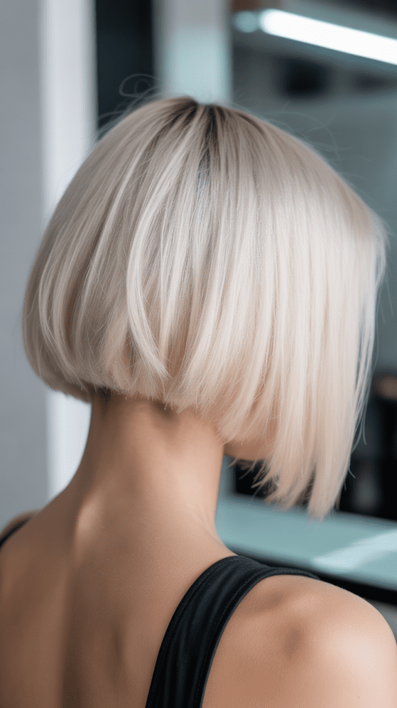 Geometric Precision Modern Inverted Bob