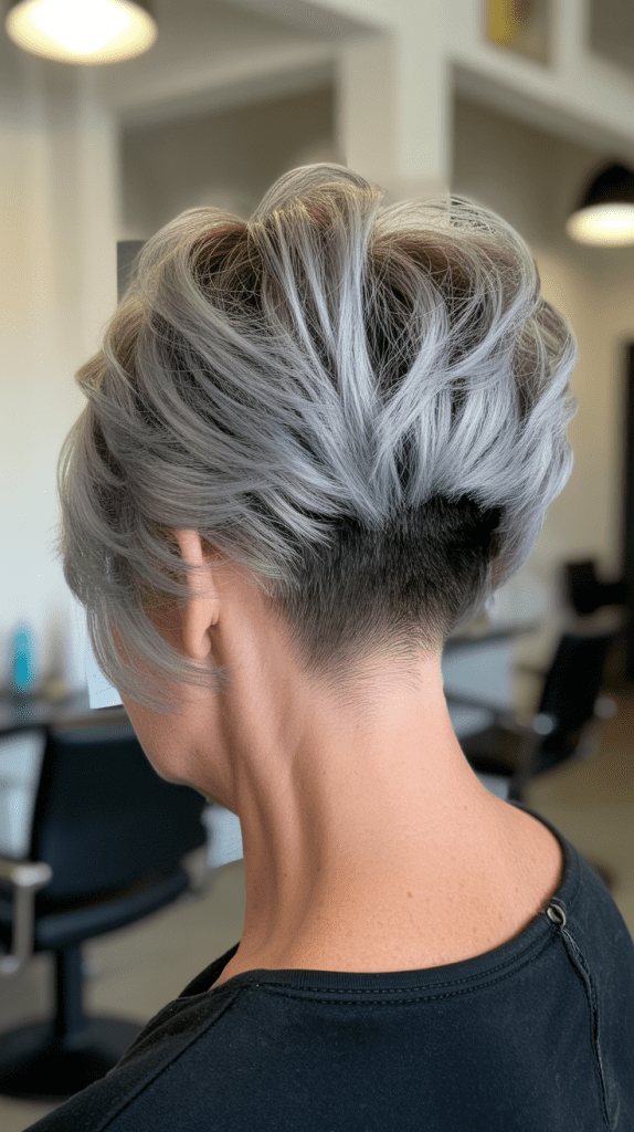 Stacked Bob with Undercut