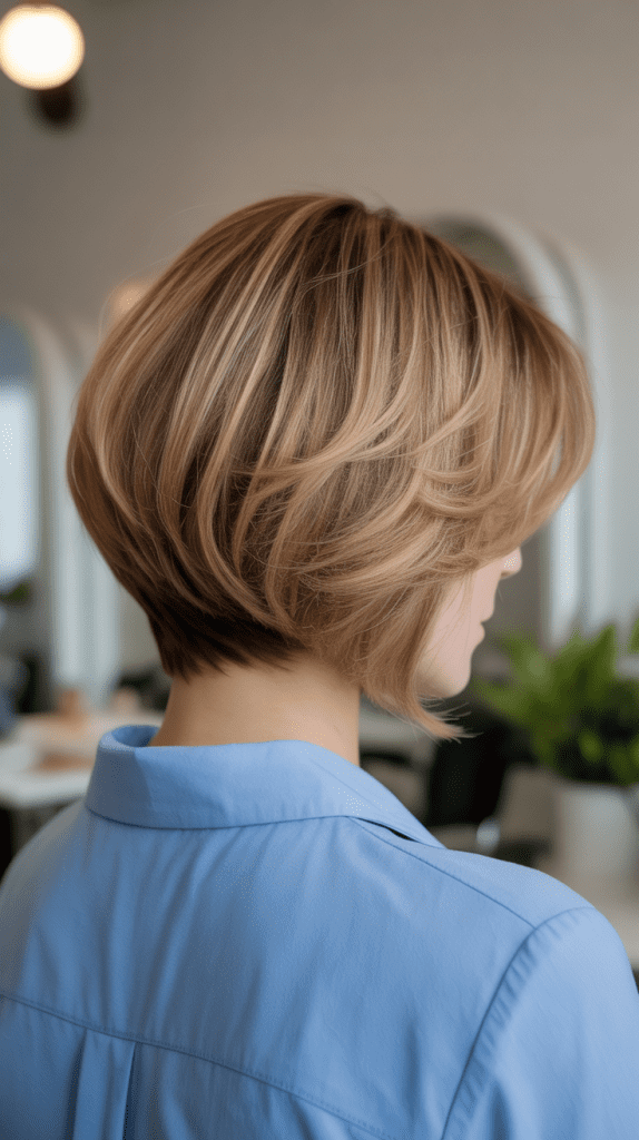 Stacked Jaw-Length Bob