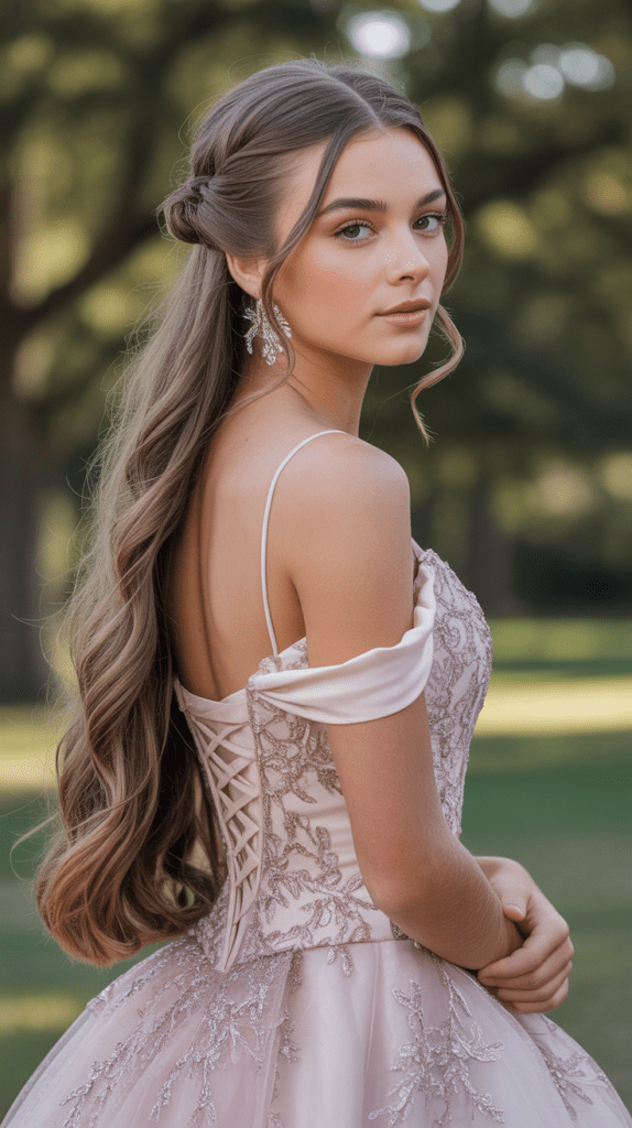 Half-Up Twisted Sides