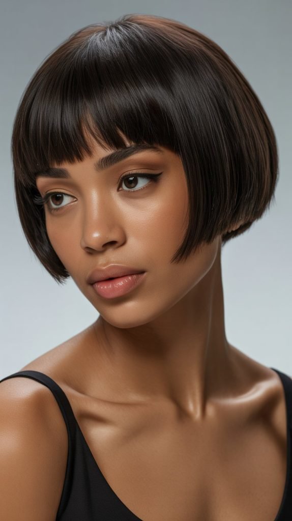 Geometric Bob Cut