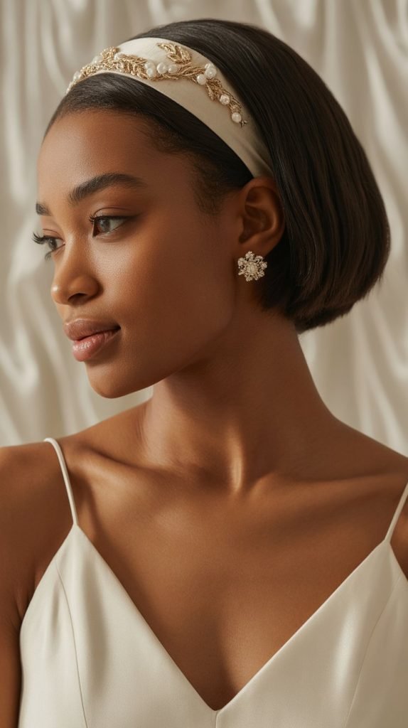 Straight Hair with Headband