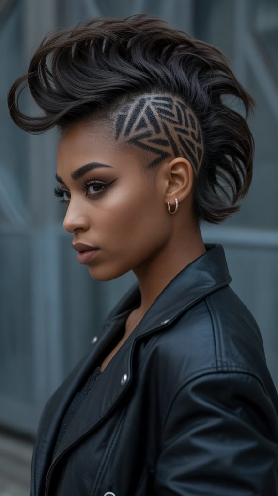  Goddess Braids with Golden Thread