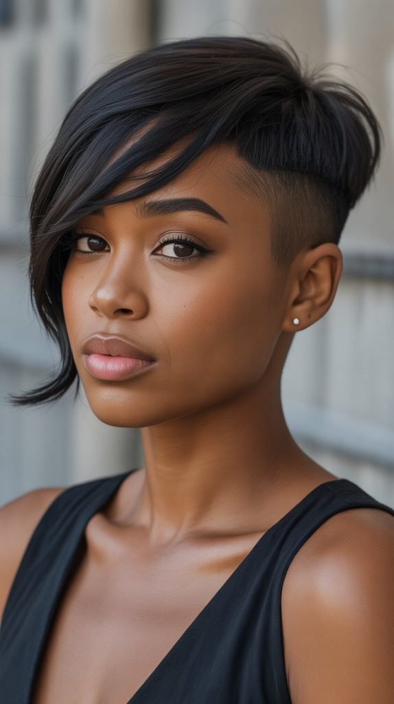 9. Sleek Pixie with Undercut
