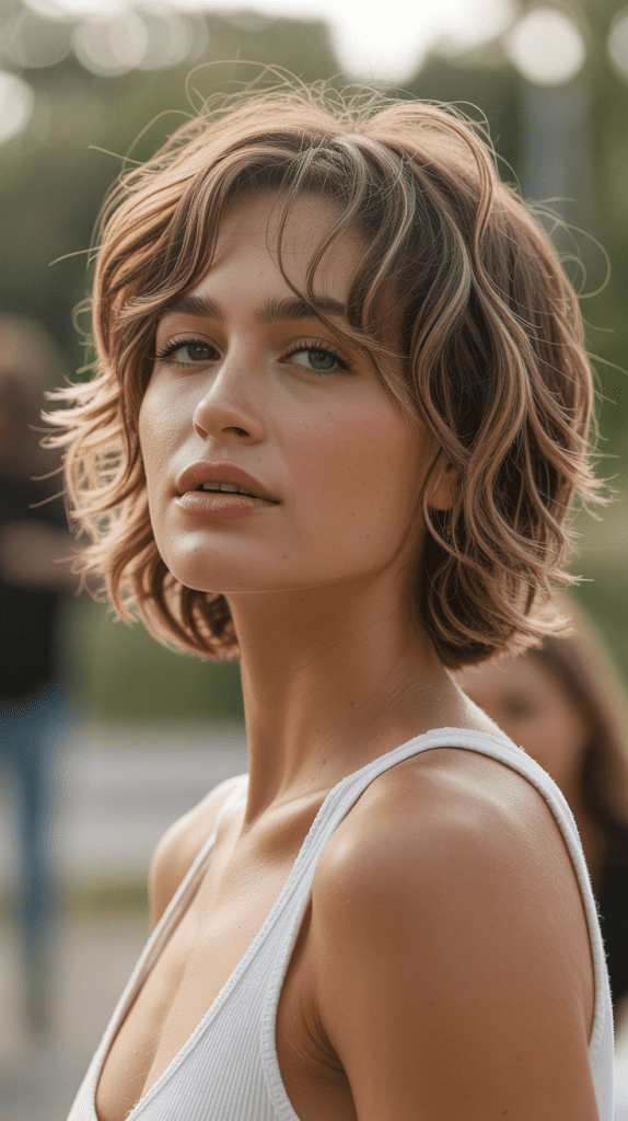 Tousled Crop Styling