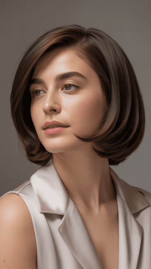 Curved Bob with Layers