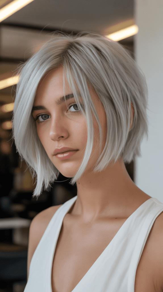Modern Minimalist Shag Bob