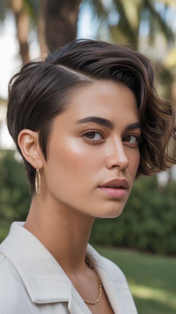 . Textured Side Part